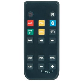 R7114S Replacement Remote Control Applicable for BlackWeb 37" 2.1 Channel Soundbar BWA18SB001
