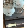 Westinghouse Pair of Westinghouse Frosted etched grape Glass Shade, 4-1/4"D