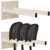 Zonon 2 Pcs Extra Wide Wall Mounted Tool Rack for
