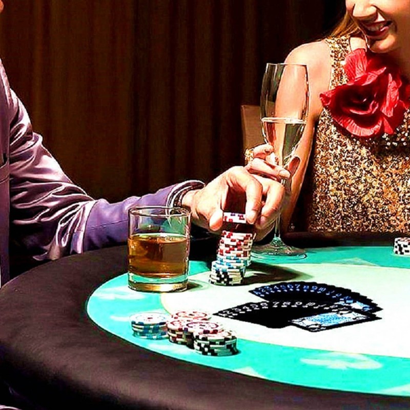 4 Decks Poker Cards Waterproof Soft Flexible Plastic Party Poker