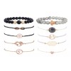 Patry Pulseras Set 10 En 1 Love Mapa Infinito Tortuga Brazalete