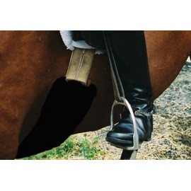 ENGEL GERMANY Sheepskin Girth Sleeve 60x15cm lambskin colour black (Bagu)