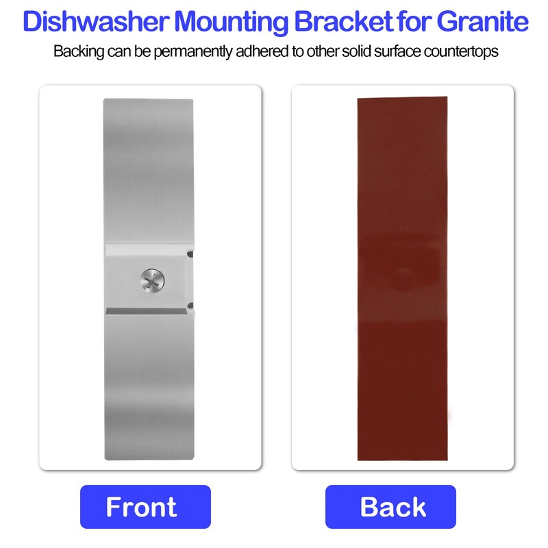 𝙐𝙥𝙜𝙧𝙖𝙙𝙚𝙙 Granite Dishwasher Mounting Brackets Replacement Dishwasher Installation Bracket on