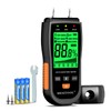 MESITOOL Moisture Meter Moisture Detector for Lumber Concrete Building -Digital