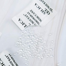 Durimoiy 2 Gram(60Packs) Moisture Absorber Silica Gel Desiccant Packets for Storage, Desiccant Beads Silica Gel Packs for Moisture Control