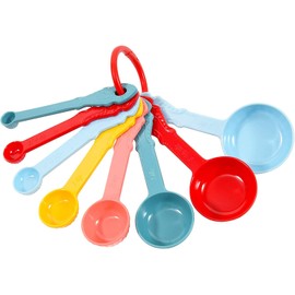 The Pioneer Woman Timeless Beauty 8-Piece Melamine Measuring Spoon Set