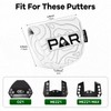 Golf Mid Half Mallet Putter Head Cover Fit for OZ.1/MEZZ.1/MEZZ.1