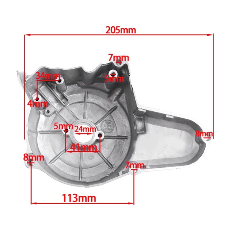 Engine Stator Magneto Cover Metal Side Magneto Stator Protective Cover