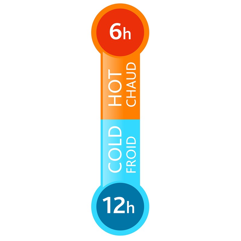 Emsa Iso2Go 518370 Insulated Drinking Bottle, 0,35 L