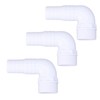 3Pcs Elbow Adapter Connector 90 Degree Fitting for Hayward SPX1105Z3