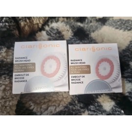 Clarisonic Radiance Bursh Head Cleansing All Skin Types Replacement Head 2 PCS
