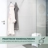 bremermann® LUCENTE bathroom range - 2-Piece Hand Towel Hook Set