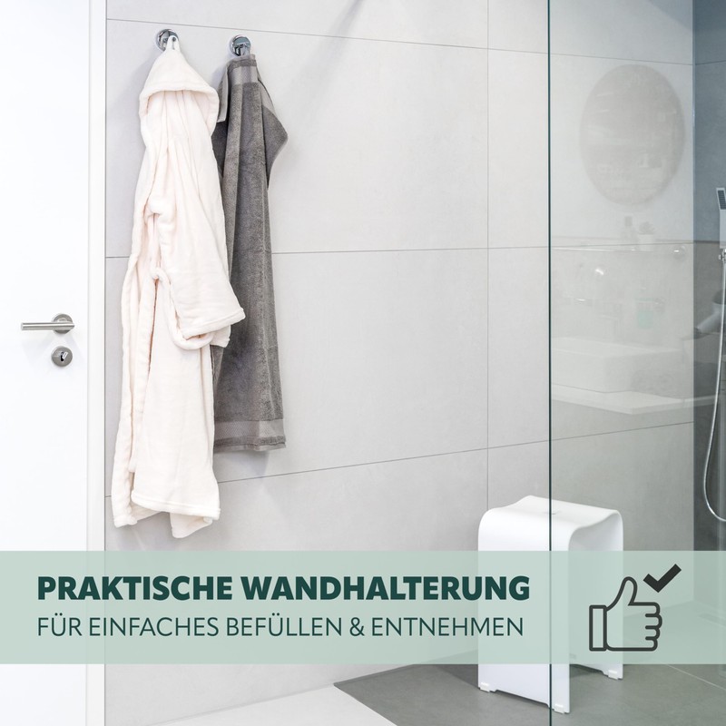 bremermann® LUCENTE bathroom range - 2-Piece Hand Towel Hook Set
