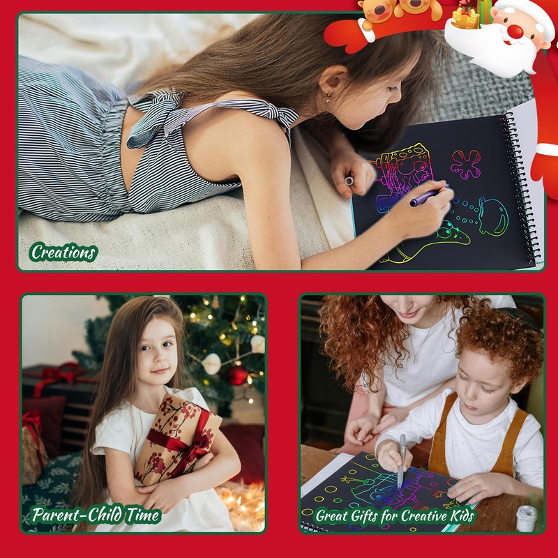 CAGIE Scratch Art for Kids Age 8 9 10 11