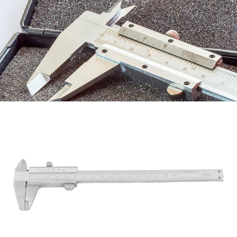 Vernier Caliper High Accuracy 0 to 150mm Range 0.001in 0.02mm
