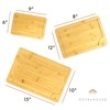 3 Pack Cutting Board Large 15x10x0.5, Medium 12x8x0.5 Small 9x6x0.5