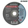 Metabo 655997000 50-Pack | 4-1/2-inch Slicer Plus Cutting Wheel |
