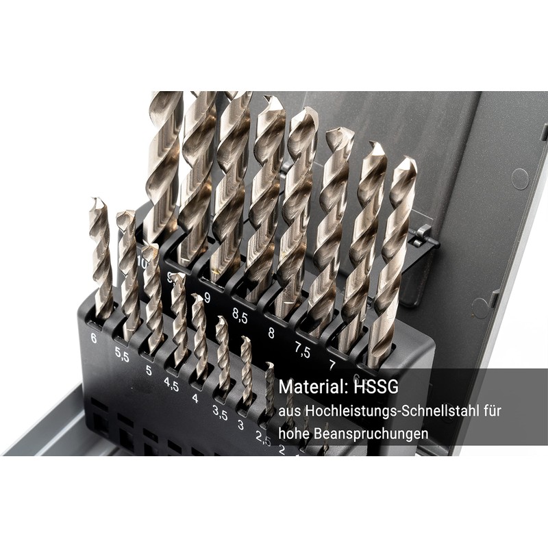 BaerCoil BAER HSSG Spiral Drill Bit Set (0.5 mm Rending)