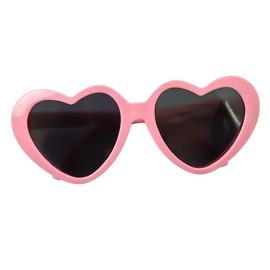 Pink Pet Heart Sunglasses Photos Props Cute Pet Dog Sunglasses Cat Glasses Sun Flower Glasses Pets Party Decor for Small Dogs Cat Accessories Cute Pet Dog Sunglasses