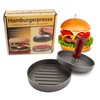 MaxxGoods Burger Press Set Made of Cast Aluminium Diameter 12
