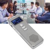 Voice Recorder MP3 WAV 192kbps Noise Reduction Dual Microphone Password