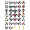 35 x Pre Cut World Cup Flags Football Cupcake Toppers/Decorations