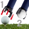 Prasacco 6 Pcs Golf Ball Picker Upper Golf Ball Retriever