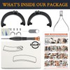 SOULWIT Headband Hanger Bracket Swivel Hinge Rotation Joint Pivot Replacement