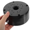 Gatuida Camera Junction Box Wall Mounted Camera Cable Box, black