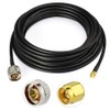 Superbat N Male to SMA Male Low Loss RG58 Coaxial