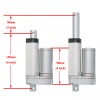 SZMWKJ DC 12V Linear Actuator &Remote Controller 2" Stroke Heavy