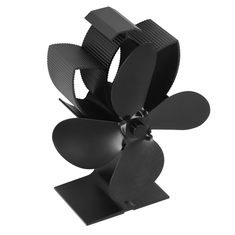 Stove Fan Rust Resistant Effective Practical Quiet Automatic Operation Heat
