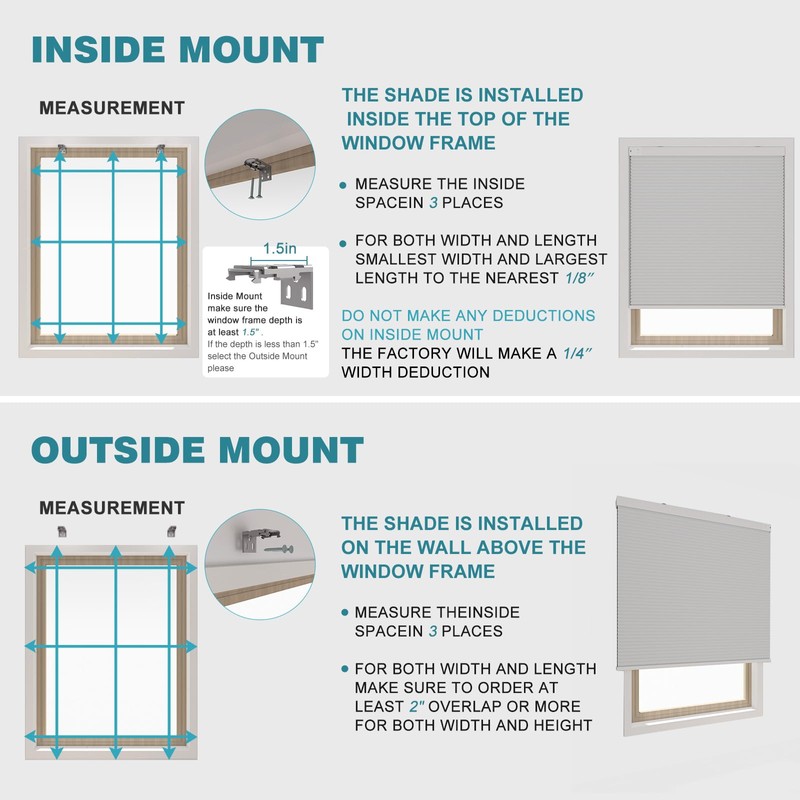 Changshade Motorized Cellular Shade 100% Blackout Compatible with Alexa Google