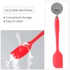 ICSTM Silicone Spatula,Spatulas Silicone Heat Resistant 450°F, Small & Large
