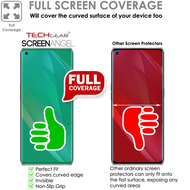 TECHGEAR Protective Film for Oppo Find X3 Neo 5G [Screen