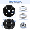 2 Pack Golf Cart Brake Drum Hub Assembly with 30