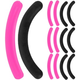TEHAUX Almohadillas de repuesto para rizador de pestañas, accesorios para rizadores de pestañas, recambio de silicona, 48 piezas, alta elasticidad, para uso en salón