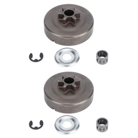 CHICIRIS Chainsaw Parts, Chainsaw Clutch Drum Sprocket Kit Fit for STIHL 017 018 021 023 025 MS170 MS180 MS210 MS230 MS250 1123 640 2003, 2 Set