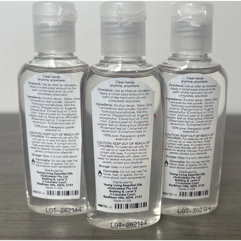 Young Living Essential Oils 3 Pack, Young Living Thieves Waterless
