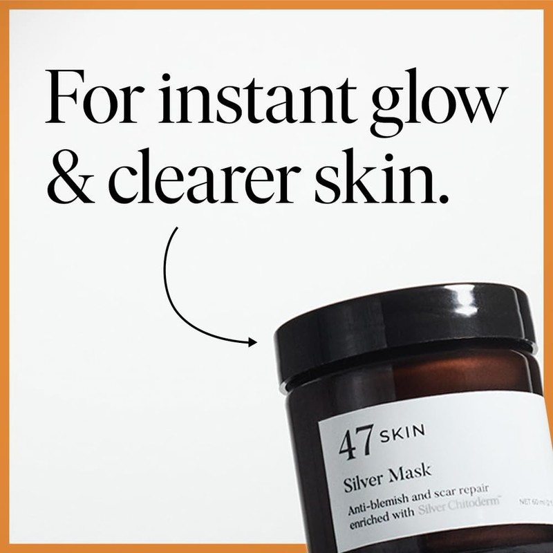 47 Skin Silver Face Mask - Anti-Blemish & Scar Repair