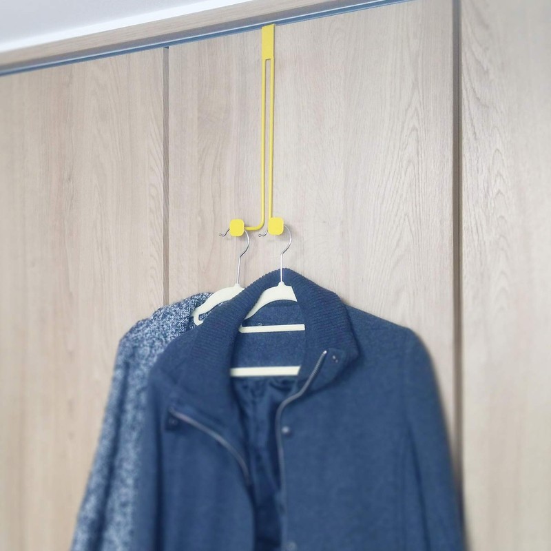 Toyo Case Hang Hook, White, Width 3.5 x Depth 3.0