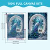 SENQAO Peacock Diamond Painting Kits for Adults, Peacock Diamond Painting