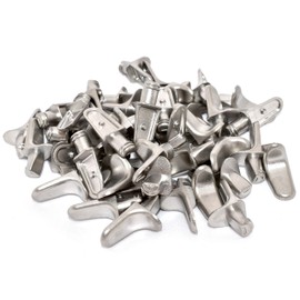 1/4 inch Shelf Support Peg/Pin Bracket Stainless Steel 50 Pack