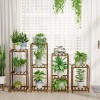 Bamworld 4 Sets of Package Plant Stands Indoor Combo Plant