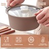 Firgi 27oz Platinum Silicone Microwave Steamer Pot with Lid –