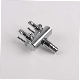 BESPORTBLE Air Pump for Aquarium 4mm Outlet Valve Stainless Steel Air Pump Lever Controller