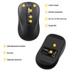 CITLLA Wireless Bluetooth Mouse, 4-Way Scrolling, Portable Silent Mouse, 4-Level