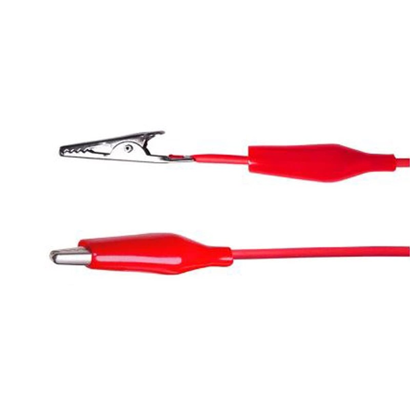 UMTMedia® 0.5 Metre Crocodile Croc Clips Electrical Insulated Wire Multimeter
