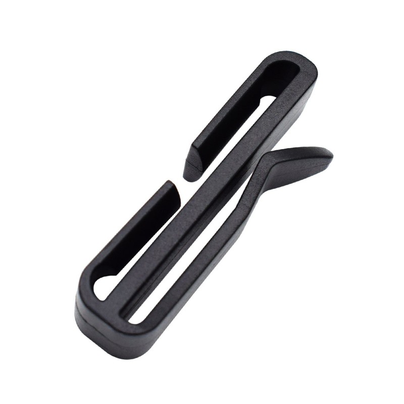 12pcs Webbing Ending Clip Adjust Keeper Buckle Connect Quick Slip