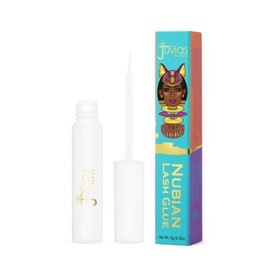 Juvia's Place Nubian Eyelash Glue - Waterproof Lash Glue for Eyelash Extensions, Latex Free Eyelash Extension Glue for Professional Makeup, Clear Glue for Lashes, Glue for Eyelash Extension Kit